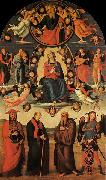 Assumption of the Virgin with Four Saints